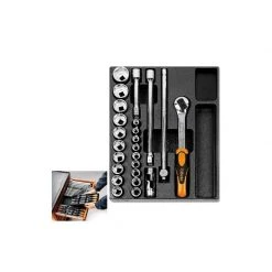 Mobilier Atelier & Composition Outils BETA Assortiment De 24 Outils En Plateau - 2424 T83 - 024240083