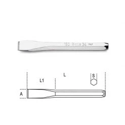 Martellerie & Frappe BETA Burin Plat 34 - 000340003