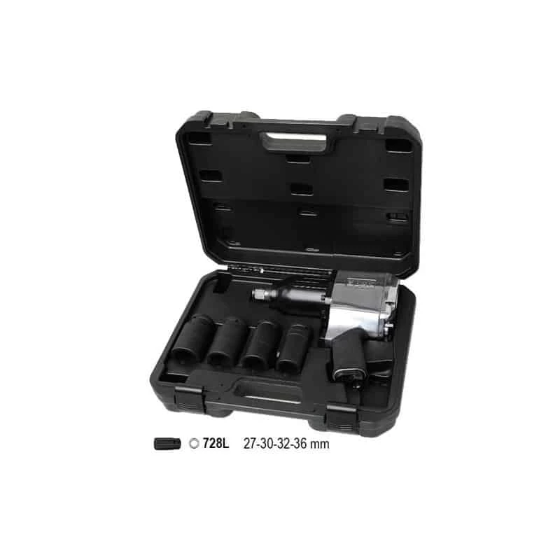 Automobile BETA Clé à Chocs Réversible + 4 Douilles - 1928 K4 - 019280104 3 Automobile BETA Clé à Chocs Réversible + 4 Douilles - 1928 K4 - 019280104