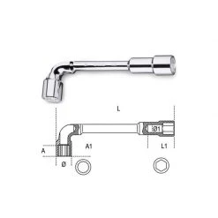 Clé De Serrage BETA Clés à Pipe Débouchée Chromée Polie - 932