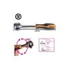 Clé De Serrage BETA Cliquet 3/8" 52 Dents Manche Tournant - 910/58 - 009100884 -Outillage à main Soldes beta cliquet 3 8 52 dents manche tournant 910 58 009100884