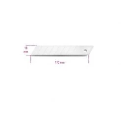 Coupe & Outil D'entretien Divers BETA Etui De 10 Lames Sécables 18 Mm 1771RL - 017710010