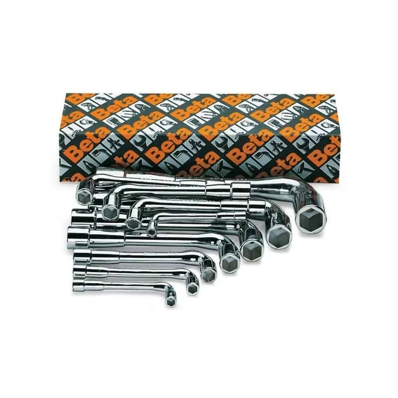 Clé De Serrage BETA Jeu 7 Clés à Pipe Débouché Chromé Poli - 933/S7 - 009330077 3 Clé De Serrage BETA Jeu 7 Clés à Pipe Débouché Chromé Poli - 933/S7 - 009330077