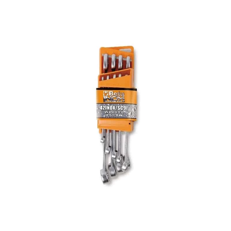 Clé De Serrage BETA Lot De 9 Clés Mixtes En INOX - 42INOX/SC9 -000420387 3 Clé De Serrage BETA Lot De 9 Clés Mixtes En INOX - 42INOX/SC9 -000420387