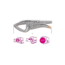 BETA Pince étau à Bec Long - 1051L - 010510100 -Outillage à main Soldes beta pince etau a bec long 1051l 010510100 1