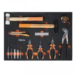 Mobilier Atelier & Composition Outils BETA Servante C24EH/7-N + Compo De 218 Outils En Plateau - ZFR024EH1 -Outillage à main Soldes beta servante c24eh7 n compo de 218 outils en plateau zfr024eh1 3