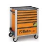 Mobilier Atelier & Composition Outils BETA Servante Mobile à 7 Tiroirs Avec Système Anti-basculement - C24SA/7 -Outillage à main Soldes beta servante mobile a 7 tiroirs avec systeme anti basculement c24sa 7