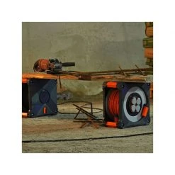 Electricité BRENNENSTUHL Enrouleur Cube 25m IP44 2.5mm² - 9202251100 -Outillage à main Soldes brennenstuhl enrouleur cube 25m ip44 25mm 9202251100 3