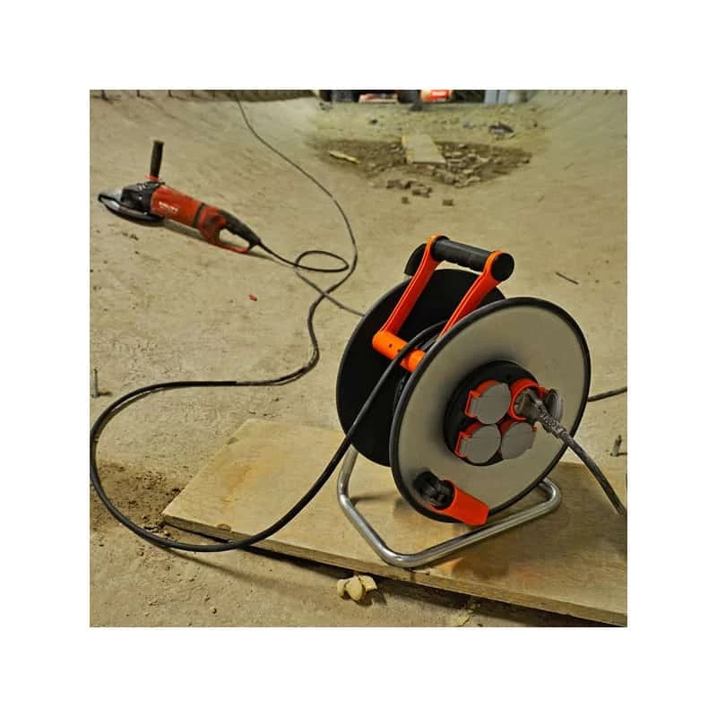 Electricité BRENNENSTUHL Enrouleur Steelcore 40m IP44 1.5mm² - 9191401100 8 Electricité BRENNENSTUHL Enrouleur Steelcore 40m IP44 1.5mm² - 9191401100 – Image 6