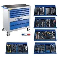 EXPERT BY FACOM Mobilier Atelier & Composition Outils EXPERT Servante 7 Tiroirs - 250 Outils + Clé Dynamométrique - E697624