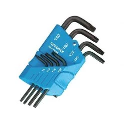 Clé De Serrage GEDORE Lot De 9 Clés Mâles 6 Pans Coudés Torx - 1531425