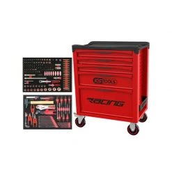 Mobilier Atelier & Composition Outils KS TOOLS Servante Racing 5 Tiroirs + 184 Outils - 855.5184