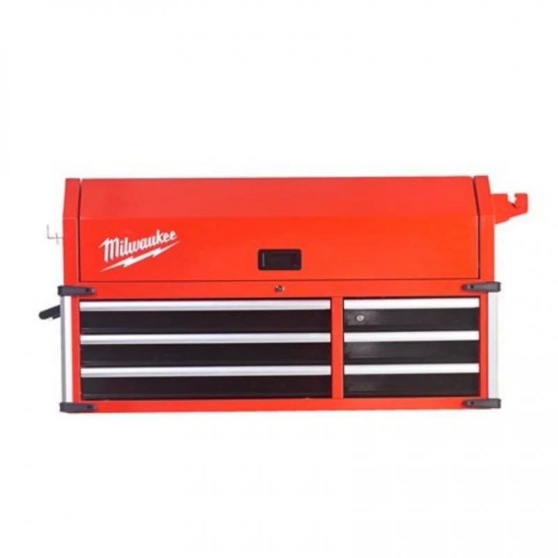 Mobilier Atelier & Composition Outils MILWAUKEE Coffre Supérieur Pour Servante 117CM 6 Tiroirs - 4932478854 4 Mobilier Atelier & Composition Outils MILWAUKEE Coffre Supérieur Pour Servante 117CM 6 Tiroirs - 4932478854 – Image 2