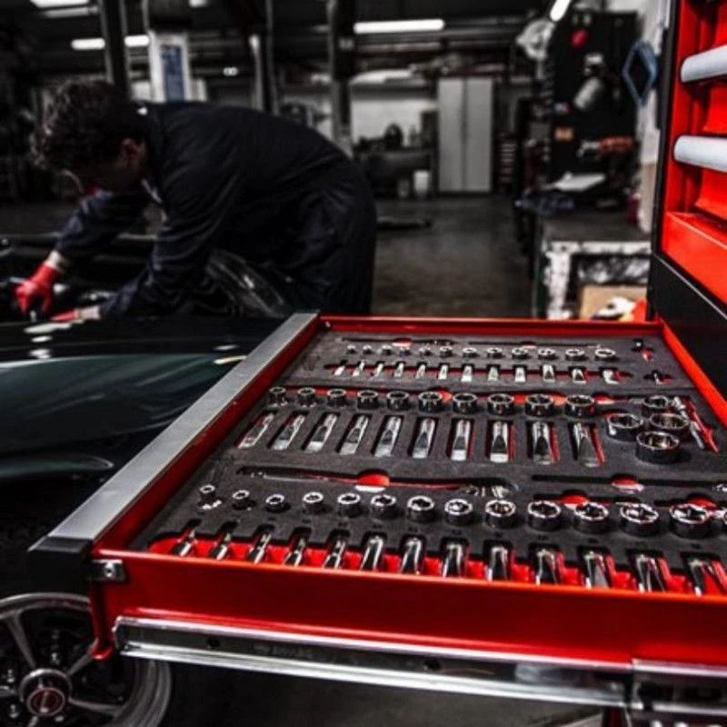 Mobilier Atelier & Composition Outils MILWAUKEE Module Mousse Douille Et Cliquet 3/8" 32 Pcs - 4932479825 5 Mobilier Atelier & Composition Outils MILWAUKEE Module Mousse Douille Et Cliquet 3/8" 32 Pcs - 4932479825 – Image 3