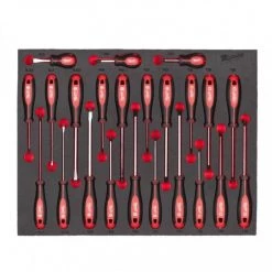 Mobilier Atelier & Composition Outils MILWAUKEE Module Mousse Tournevis Trilobe 23 Pcs - 4932479830