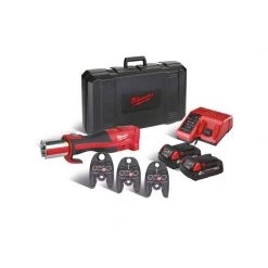 Plomberie MILWAUKEE Sertisseuse 18V 2Ah M18 BLHPT-202C U-SET - 4933451136