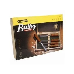 Coupe & Outil D'entretien Divers STANLEY Coffret 5 Ciseaux à Bois Manche En Bois - 2-16-217 -Outillage à main Soldes stanley coffret 5 ciseaux a bois manche en bois 2 16 217 2