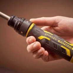 STANLEY Tournevis à Cliquet 360° FATMAX - FMHT62692-0 -Outillage à main Soldes stanley tournevis a cliquet 360 fatmax fmht62692 0 2